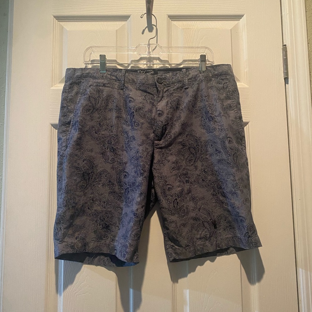 Original Penguin Gray Flat Front Shorts
